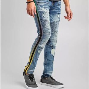 Preme Moroccos Indigo Skinny Stretch Jean Size 30